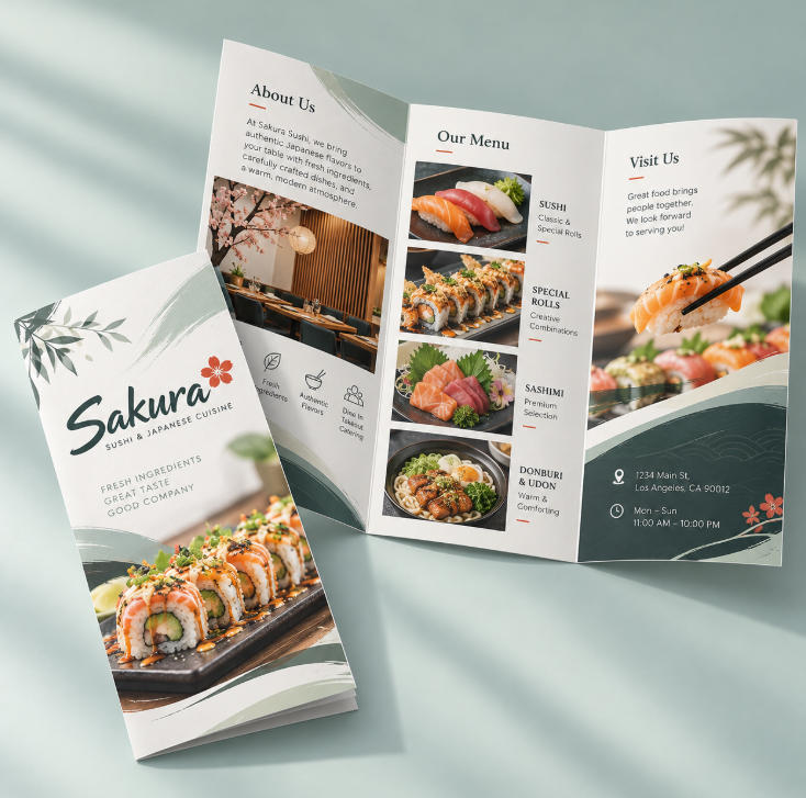 折页 Brochures
