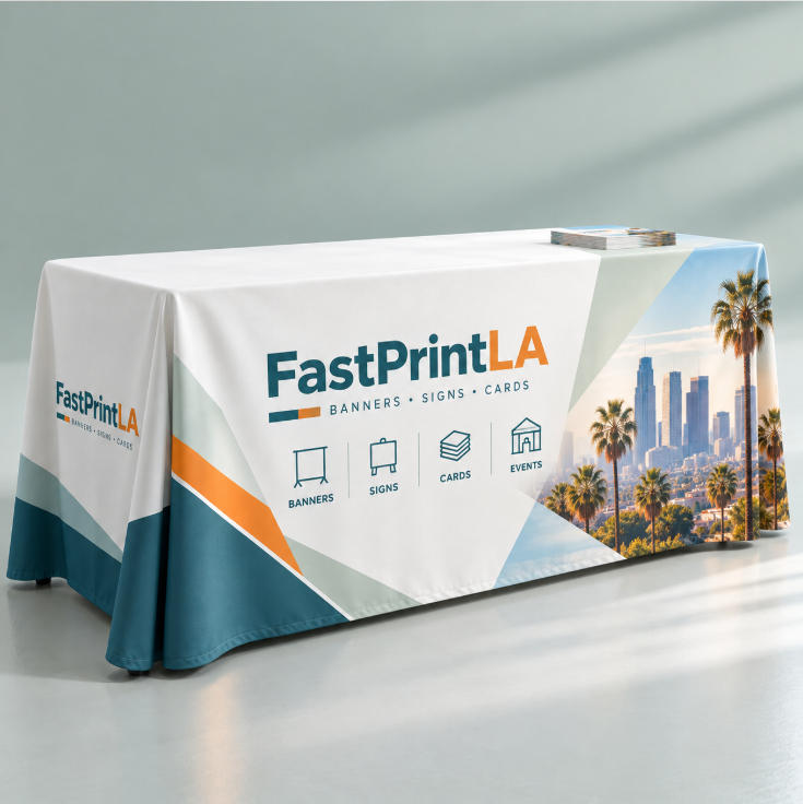 Table Cover 3-Sided