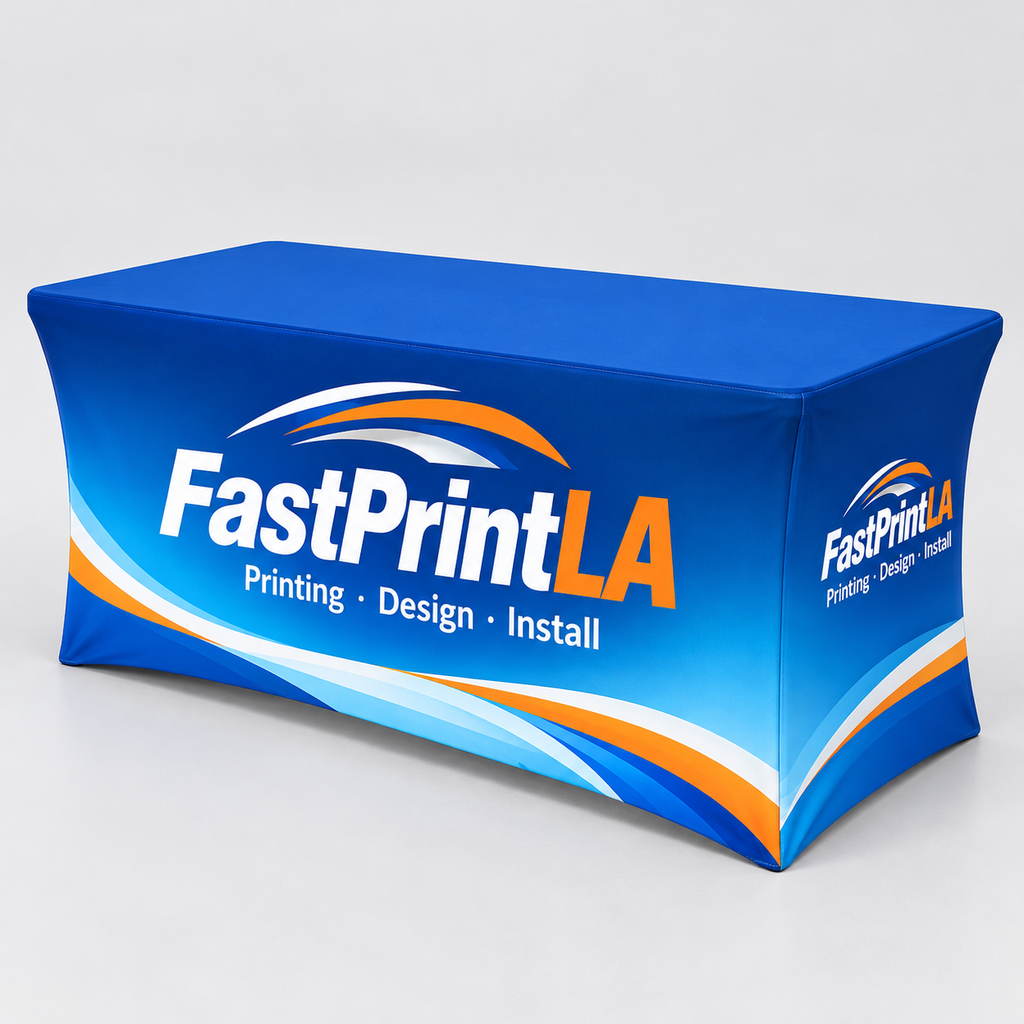 FastPrintLA 紧身桌布 Stretch Table Cover
